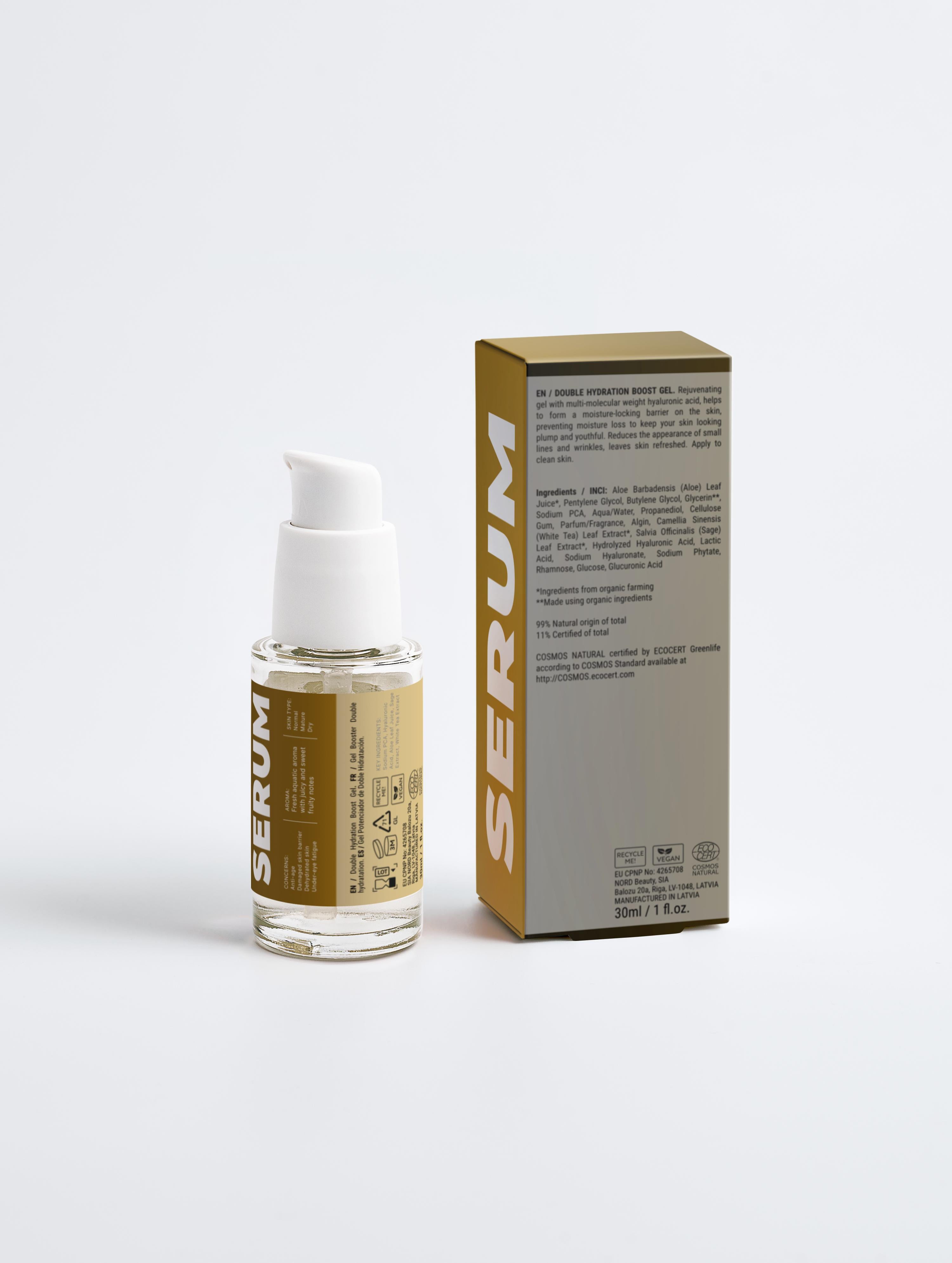 ENVIORN DELUXE DUAL BOOST CRÈME 50ml Luxury Double Hydration Boost Gel + HA – SKËN Essentials