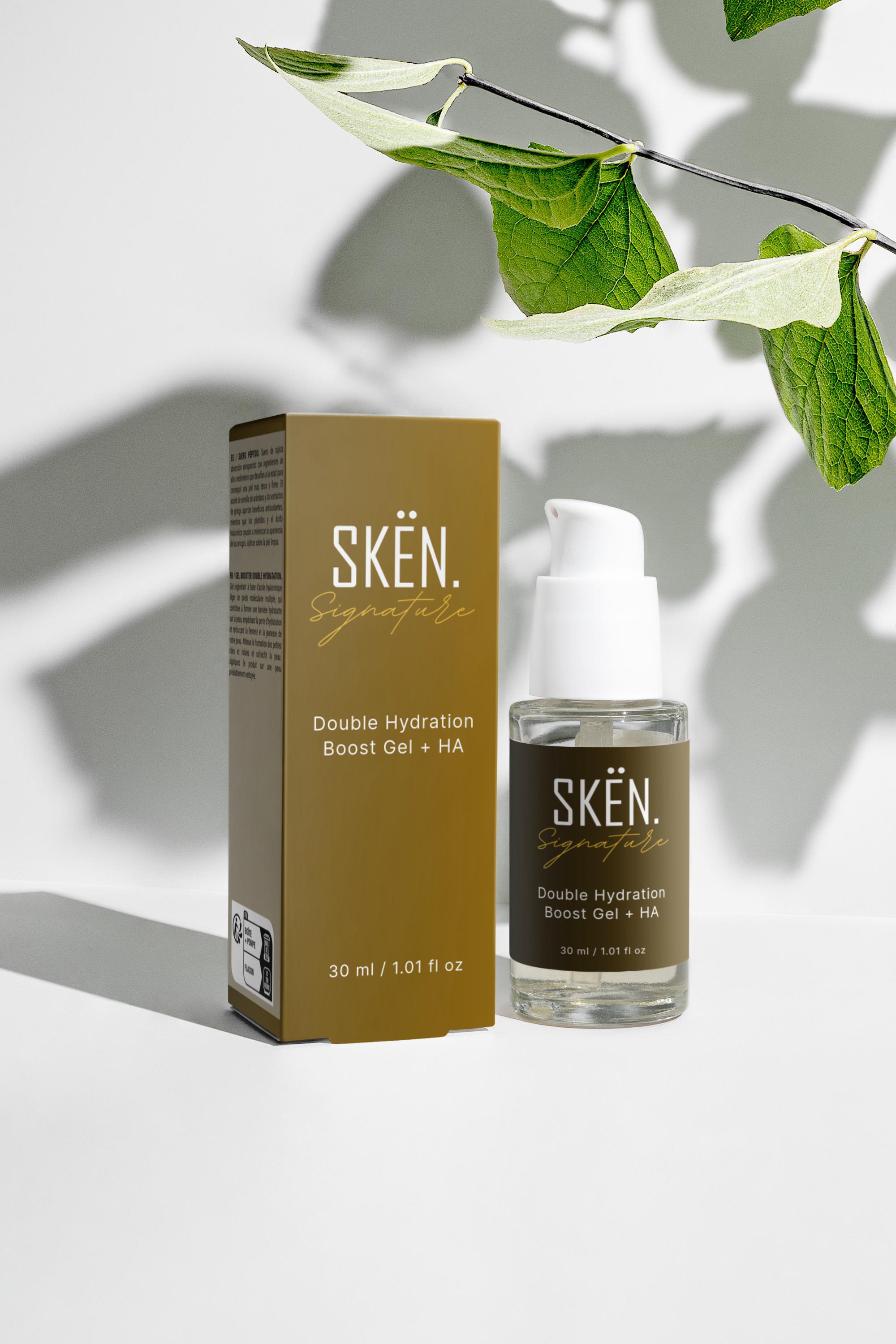 Luxury Double Hydration Boost Gel + HA – SKËN Essentials