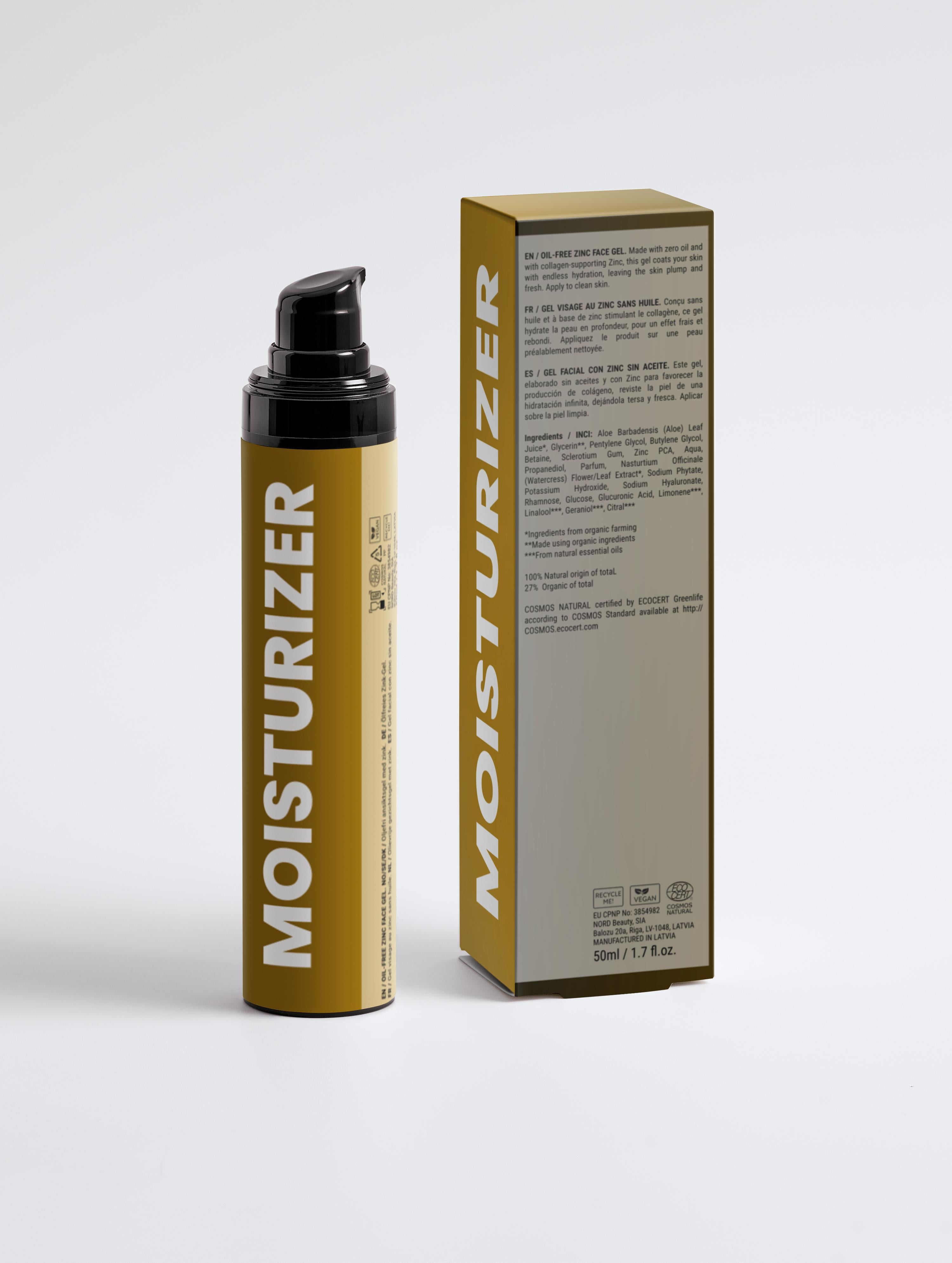 Oil-Free Zinc Face Gel